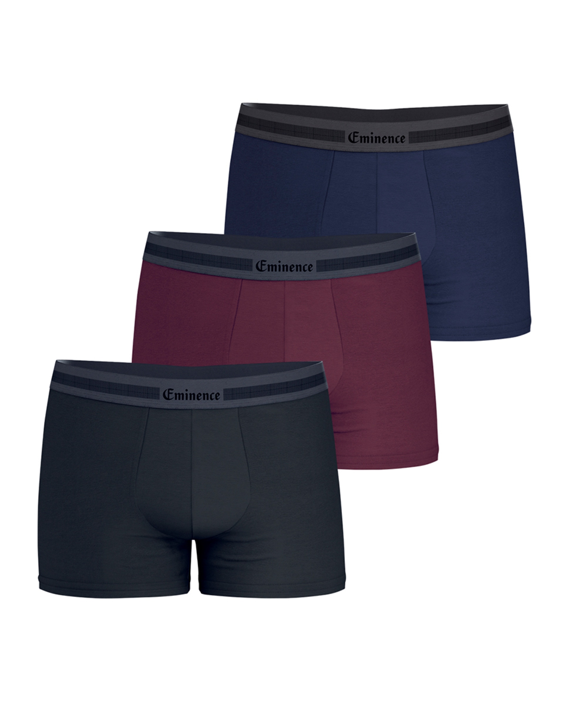 Imagem 0 de Pack de 3 Boxers Combinados de Malha