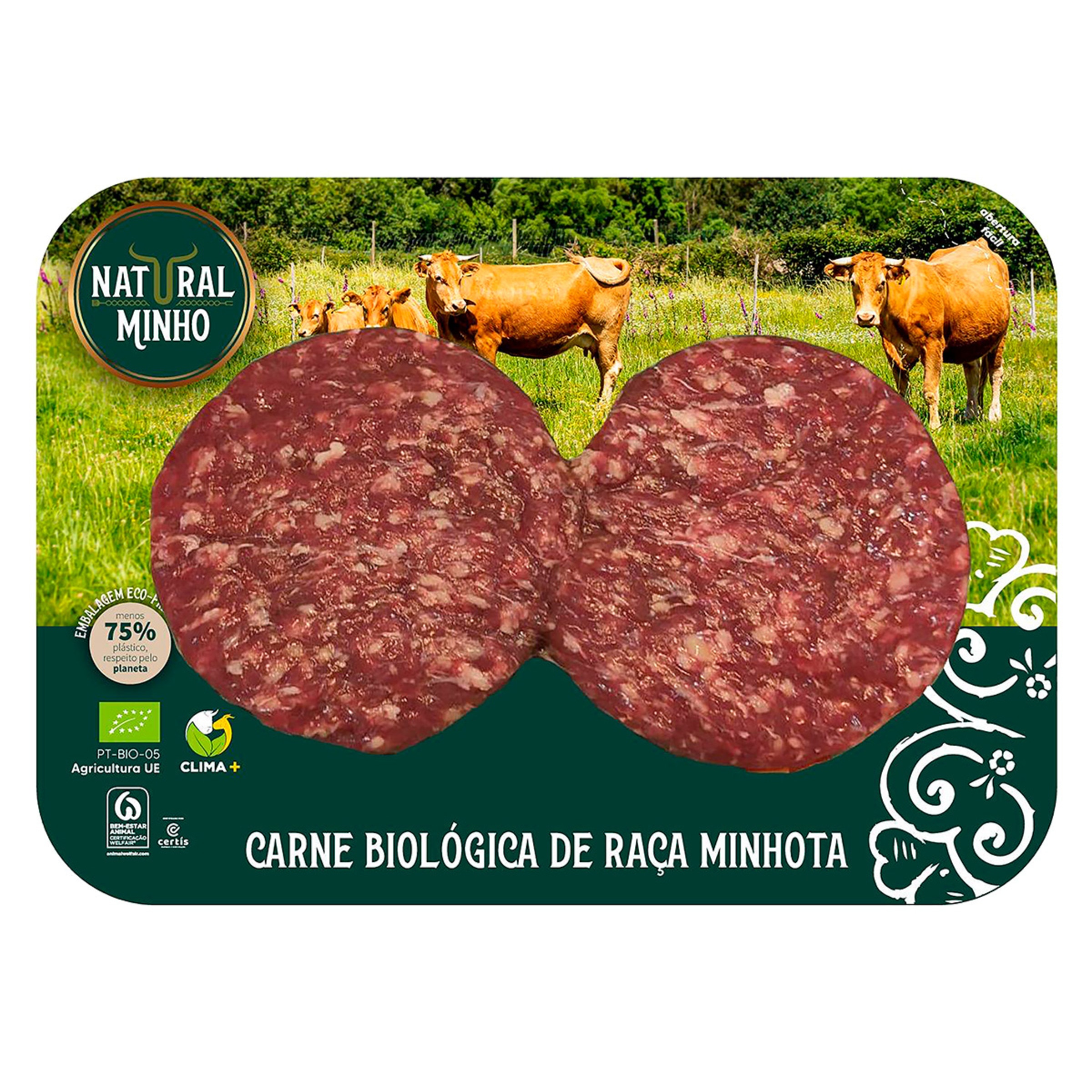 Hamburguer de Vitela Minhota BIO embalagem 230 g