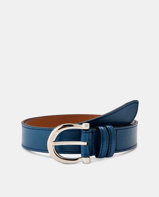 Imagem 0 de Cinto em Pele com Pespontos Laterais