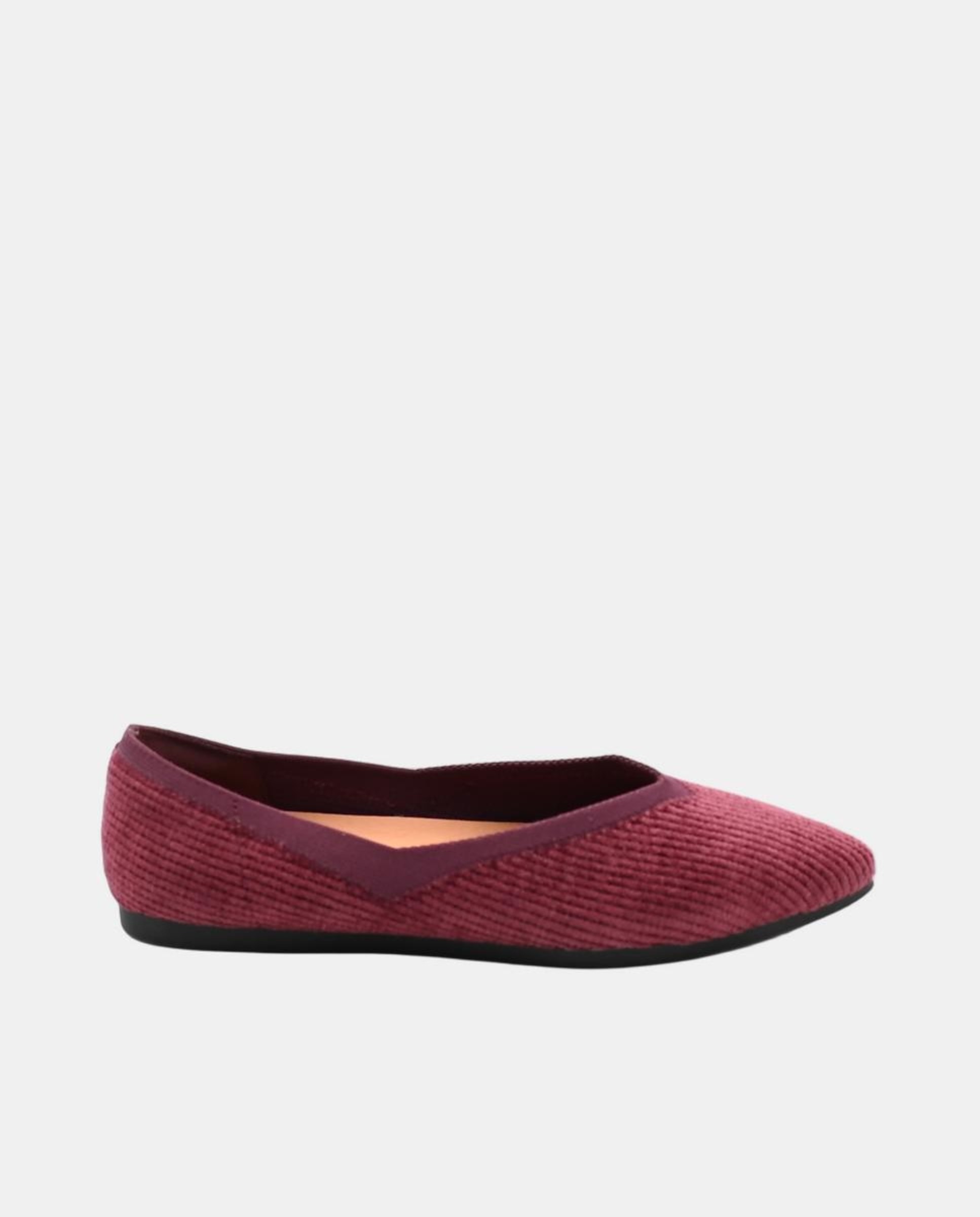 Sabrinas de Material Elástico com Sola Flexível Vermelho/Grená-1