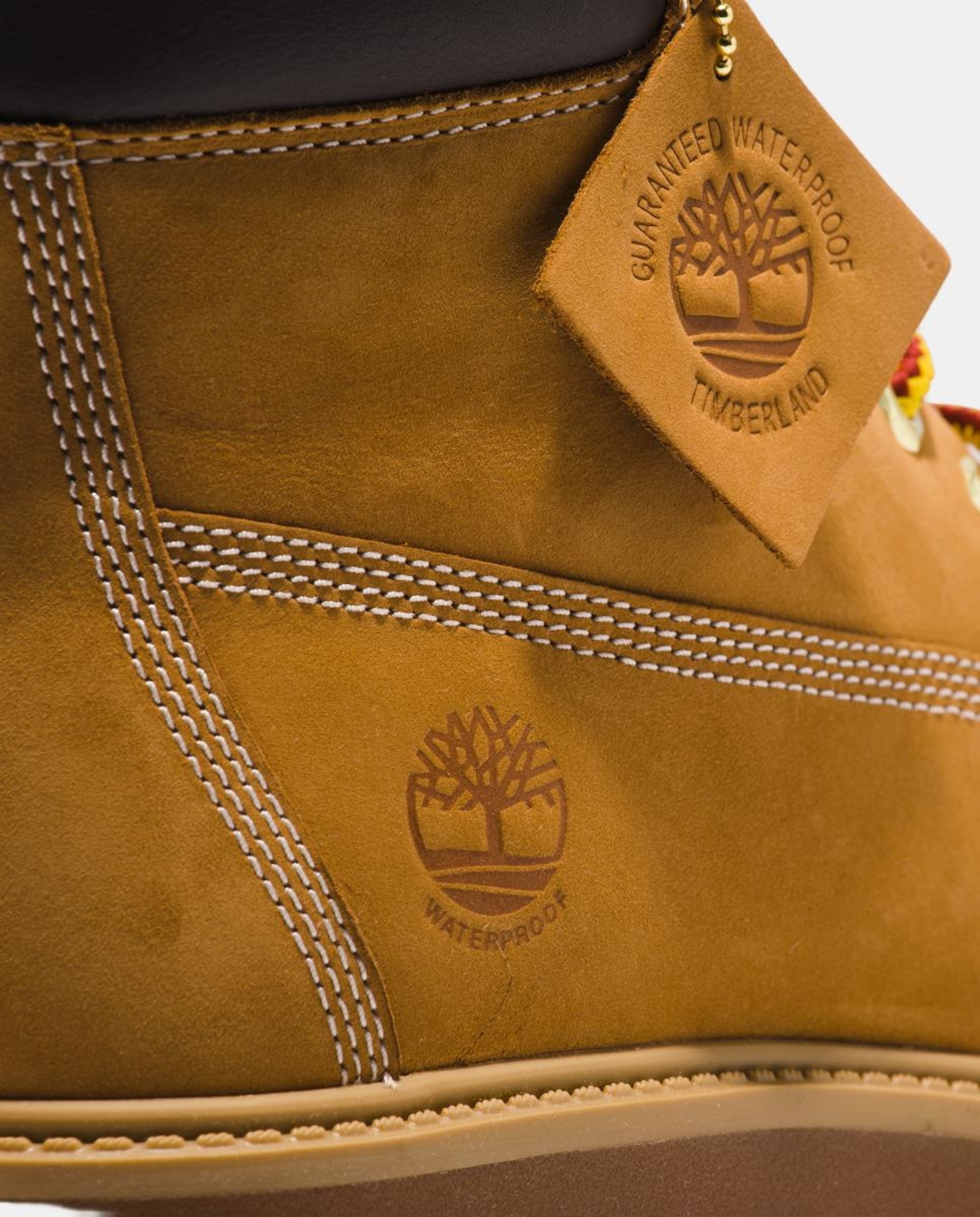 Botas 6-Inch Impermeáveis Mostarda-7