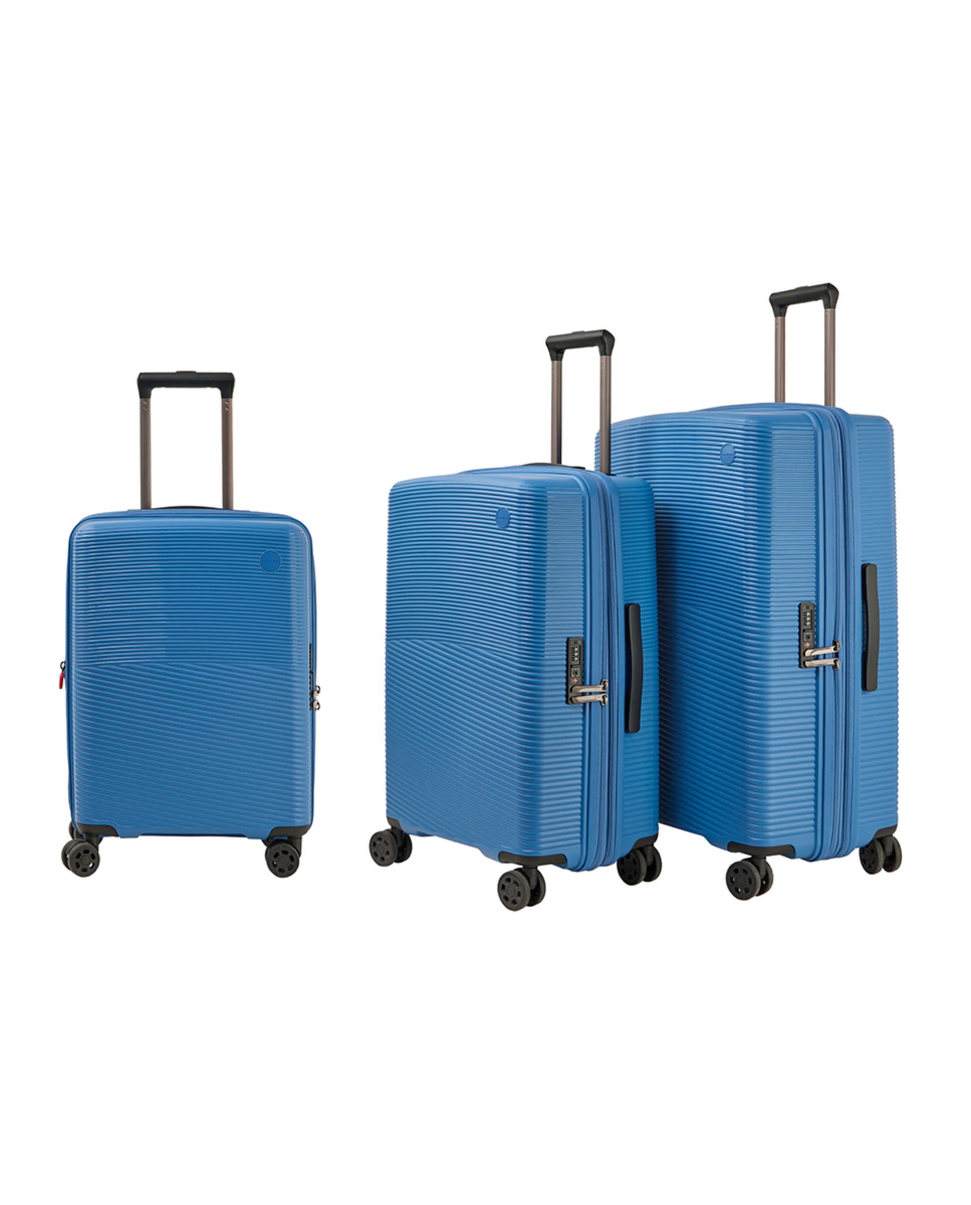 Mala de Polipropileno Expansível 77 cm/4,3 kg Azul-3