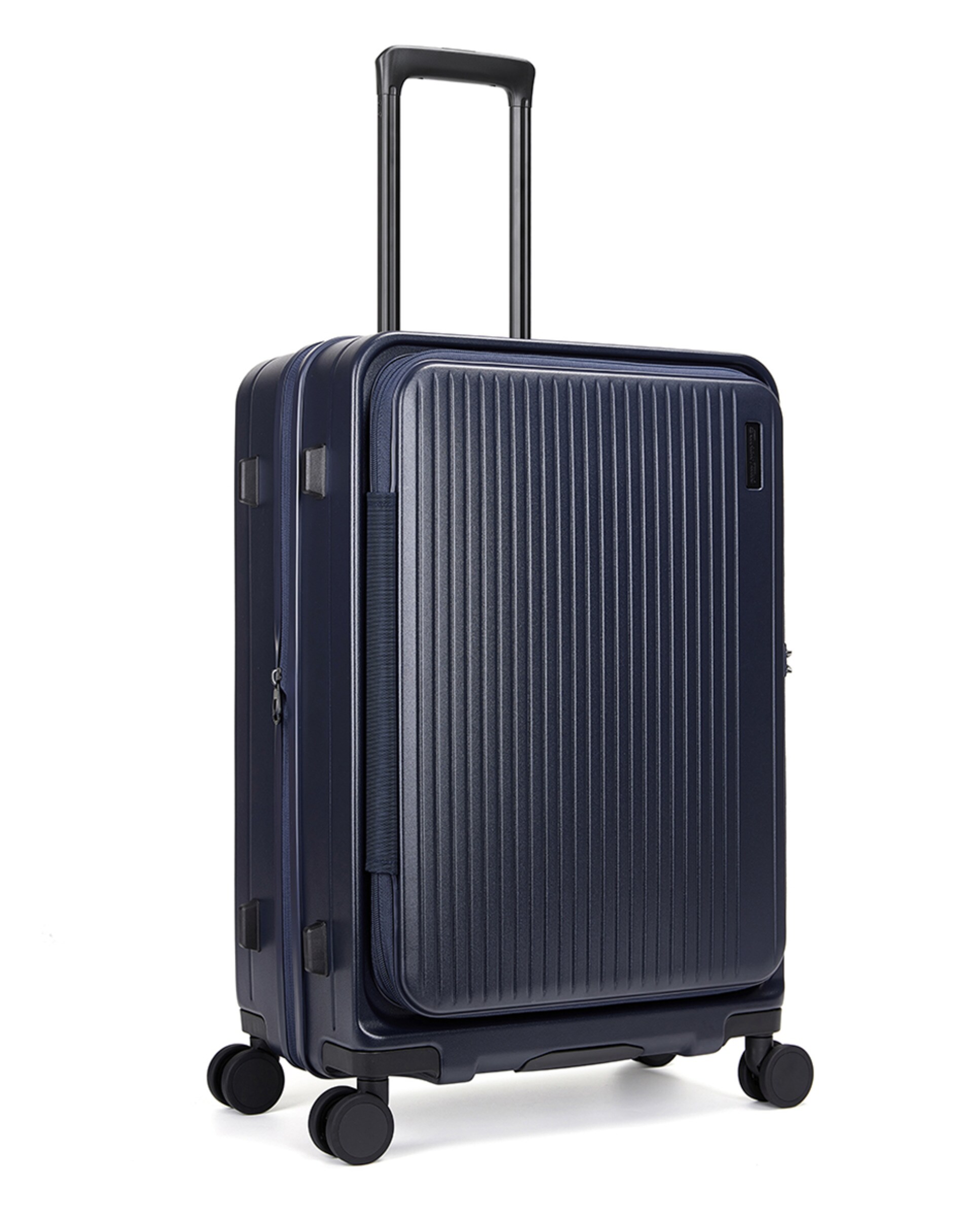 Mala de Policarbonato Tipo Trolley com Porta Rígida - 65,5 cm/3,9 kg Azul-1