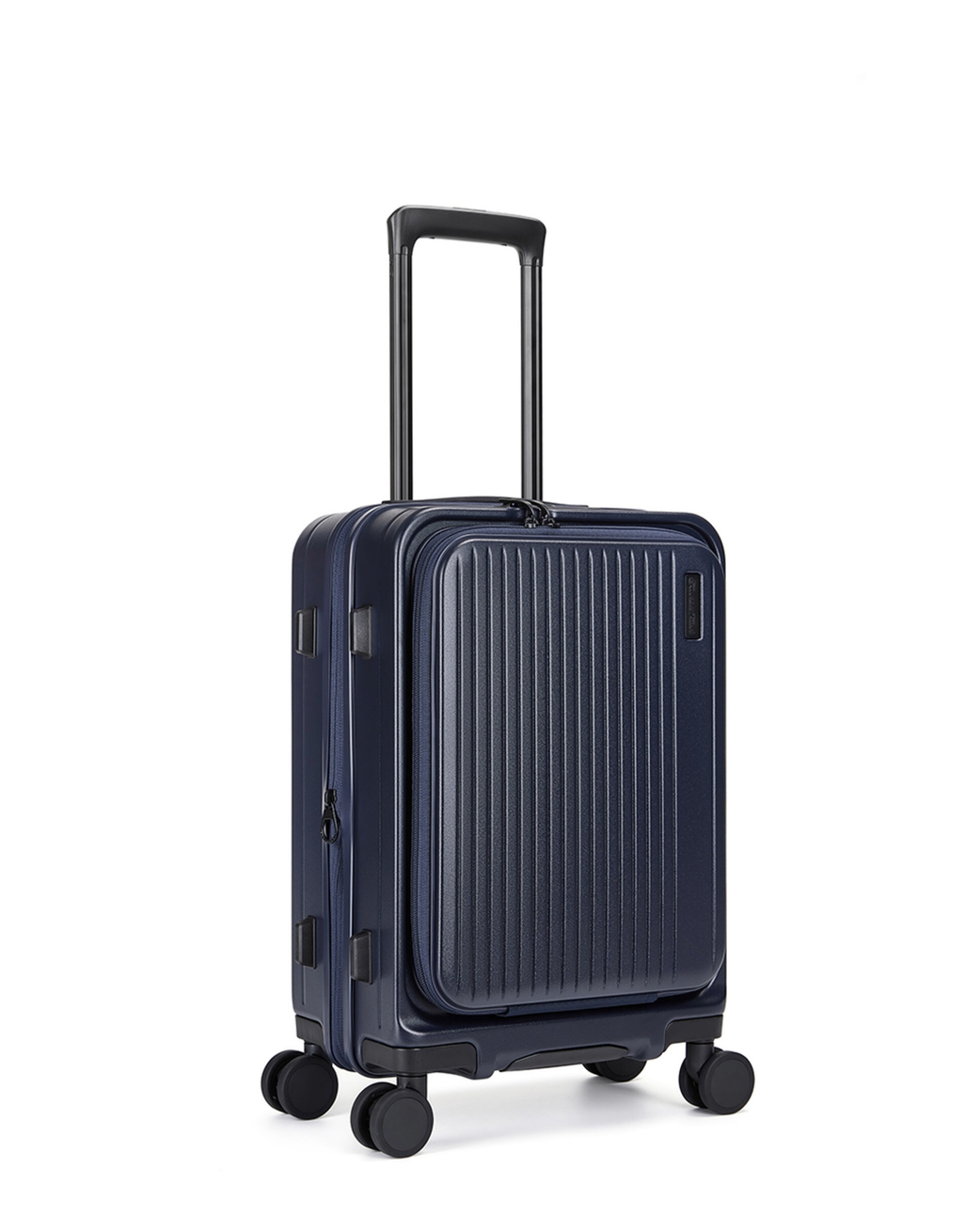Mala de Policarbonato Tipo Trolley com Porta Rígida - 53 cm/3,2 kg Azul-1