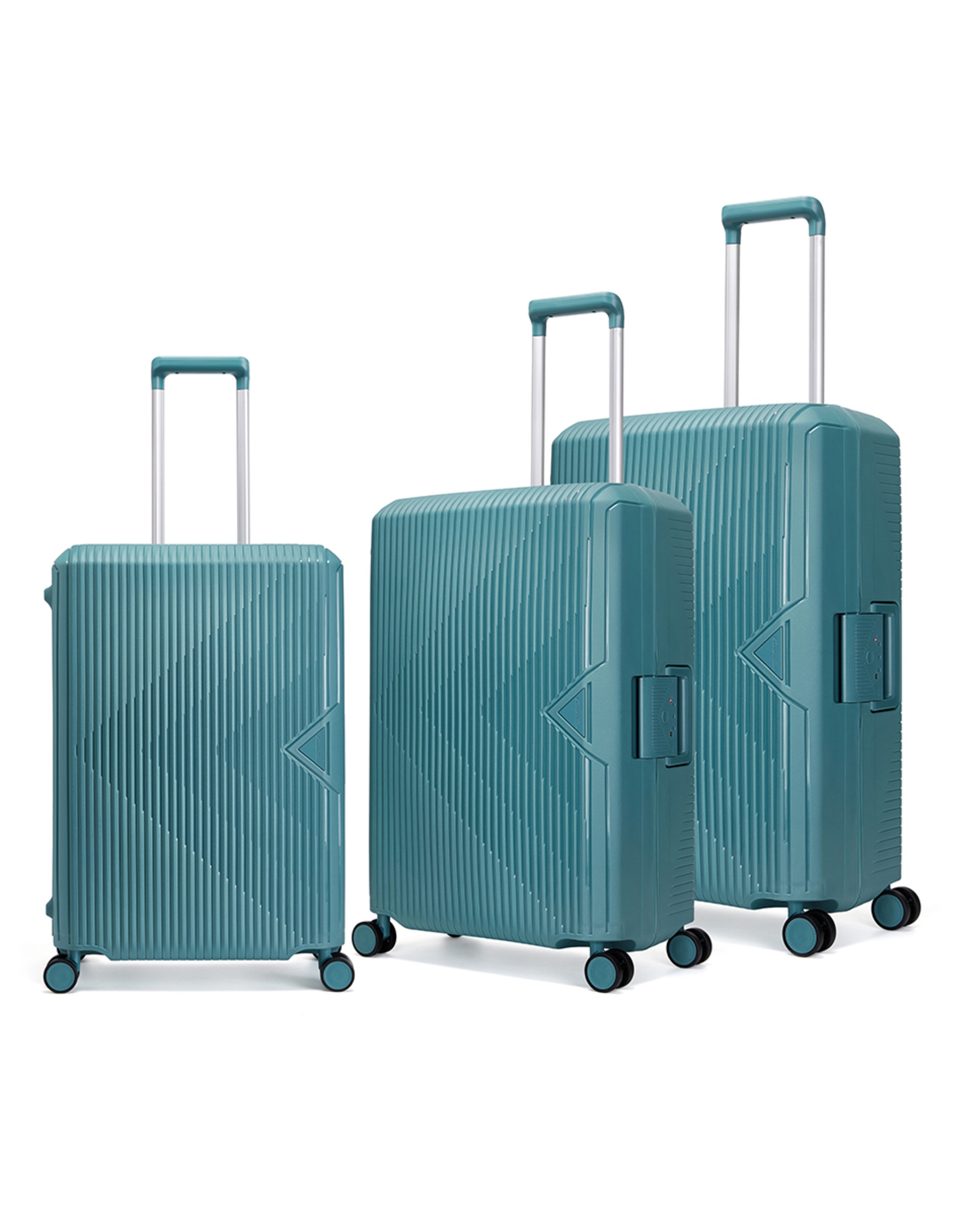 Maleta polipropileno bastidor 66 cms 3,5 kg Verde-3