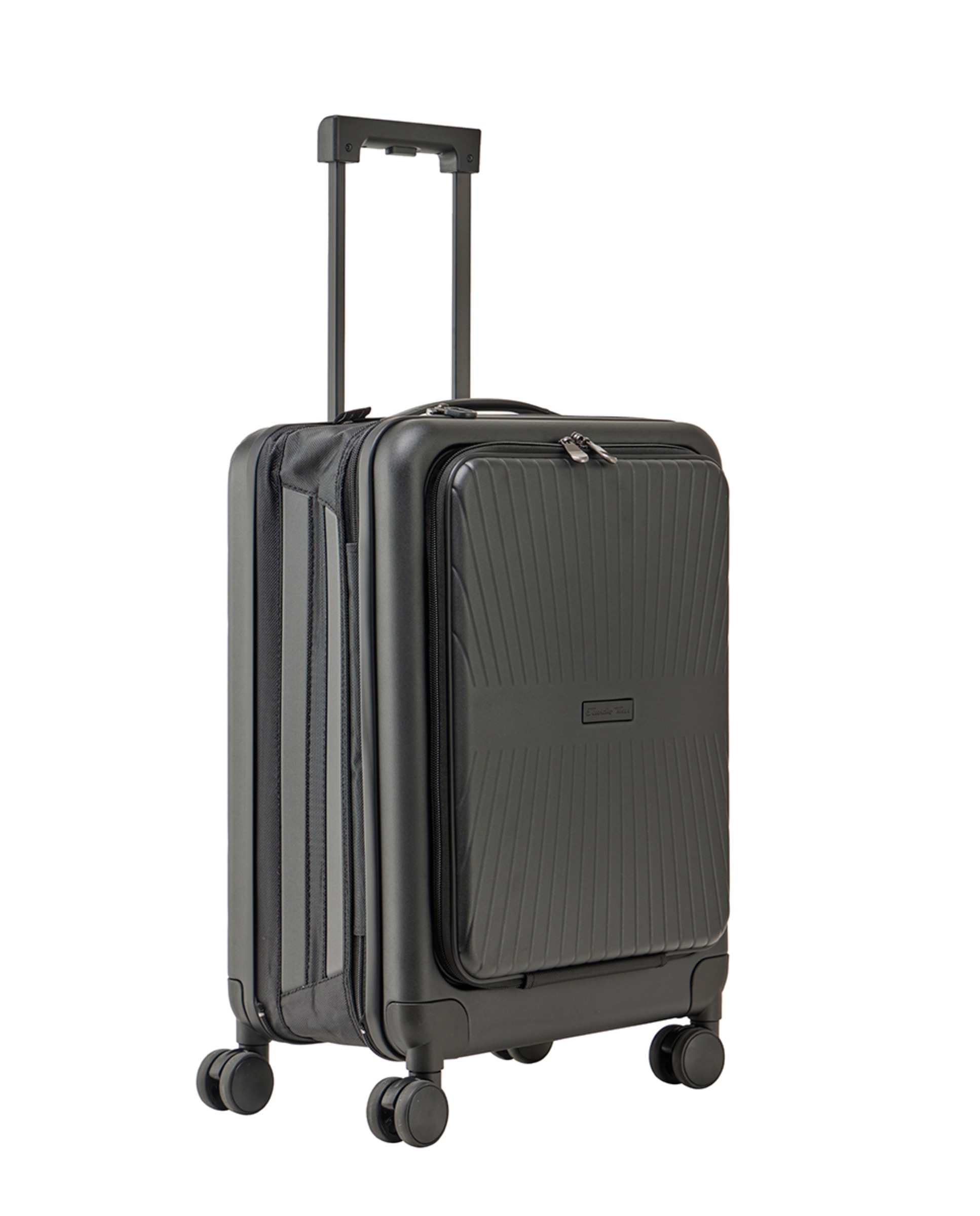 Trolley de Cabine Dobrável de Duas Rodas - 55 cm/3,3 kg Preto-2