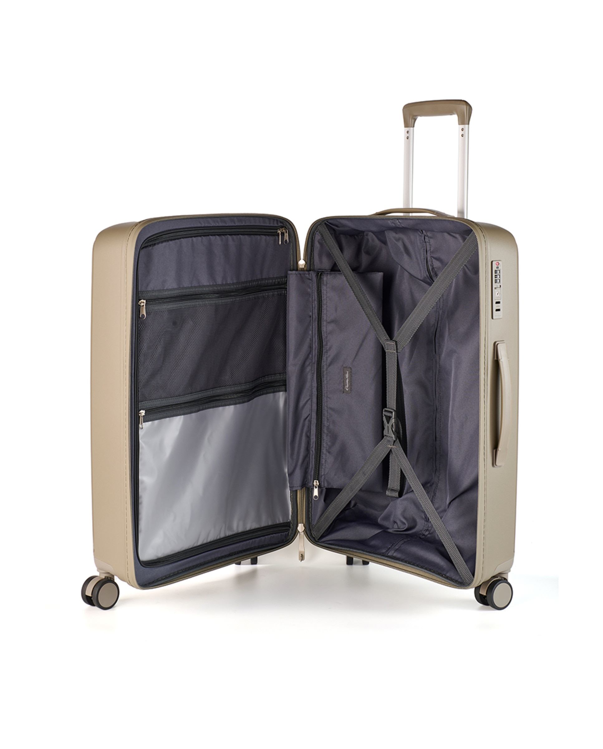 Mala de Polipropileno Waterproof Zipper - 66,5 cm/3,38 kg Verde-2