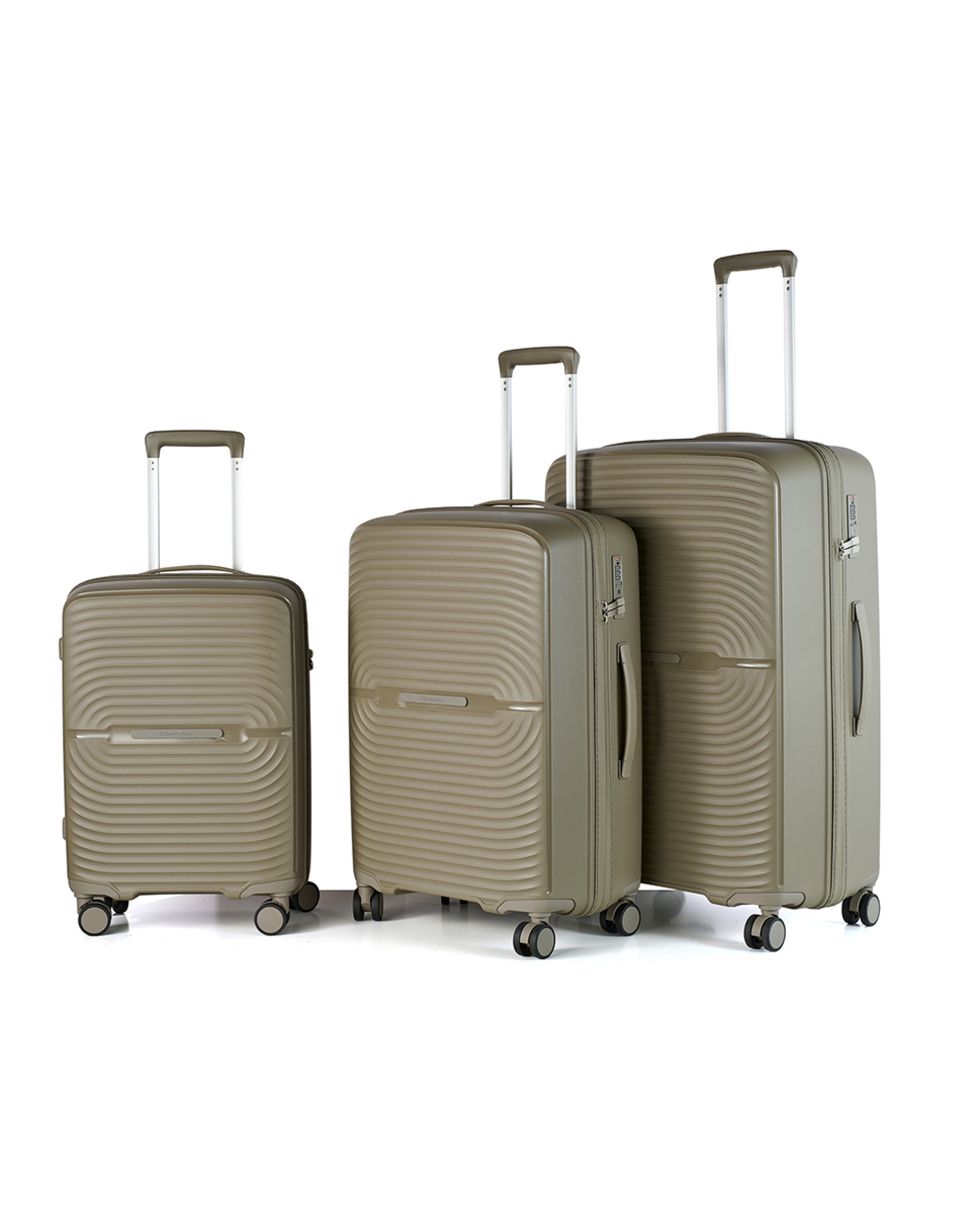 Mala de Polipropileno Waterproof Zipper - 56,5 cm/2,68 kg Verde-3