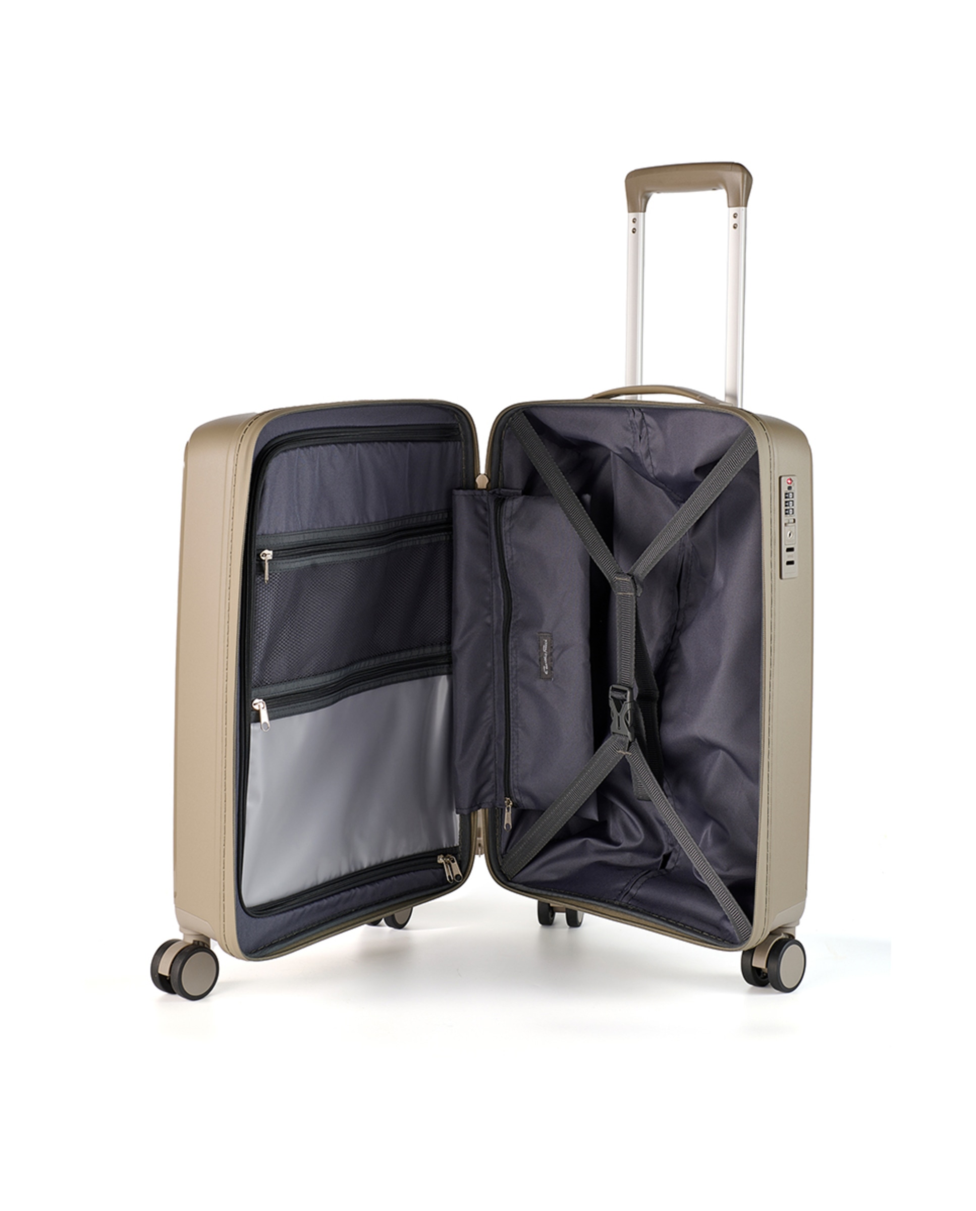 Mala de Polipropileno Waterproof Zipper - 56,5 cm/2,68 kg Verde-2