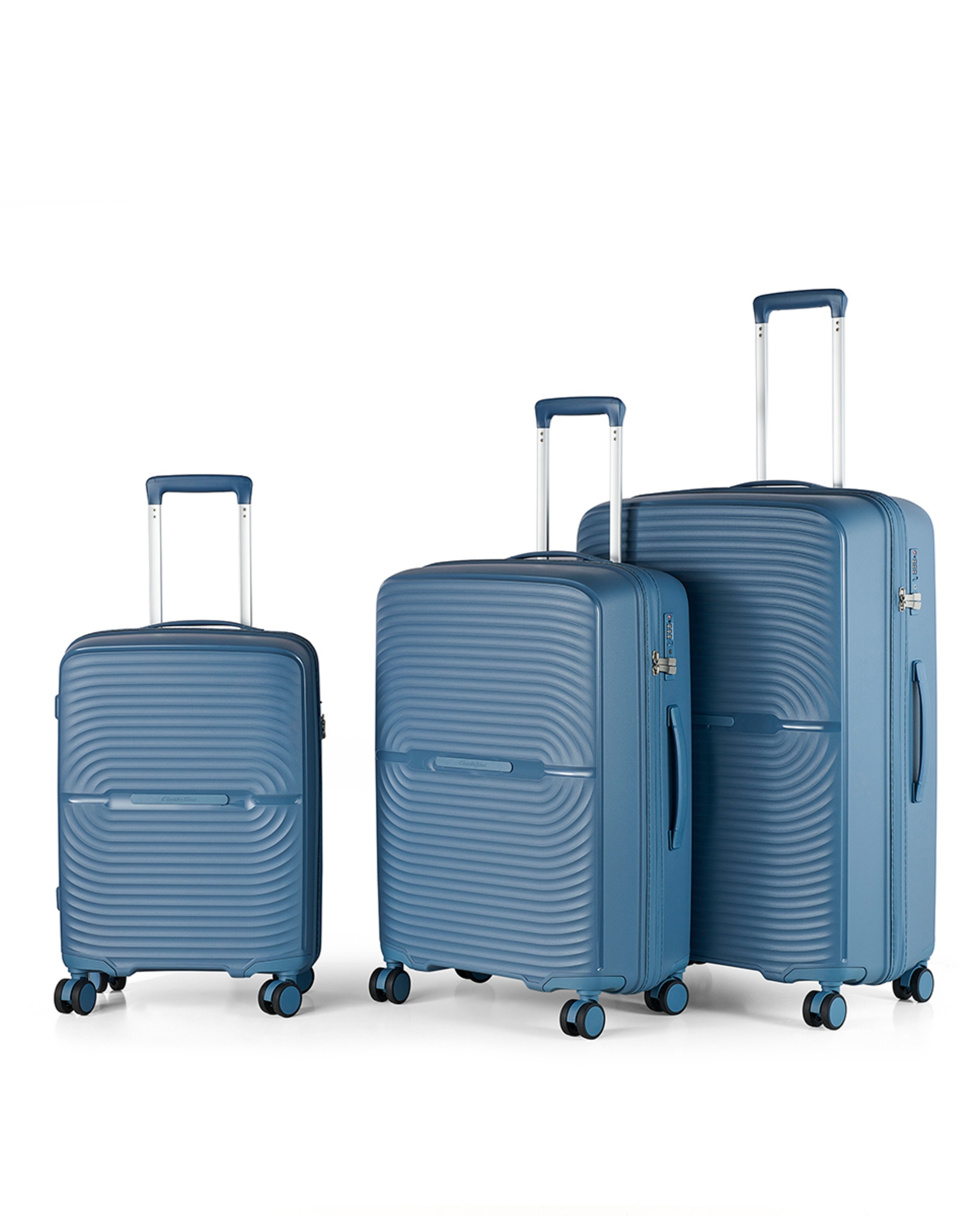 Mala de Polipropileno Waterproof Zipper - 56,5 cm/2,68 kg Azul-3