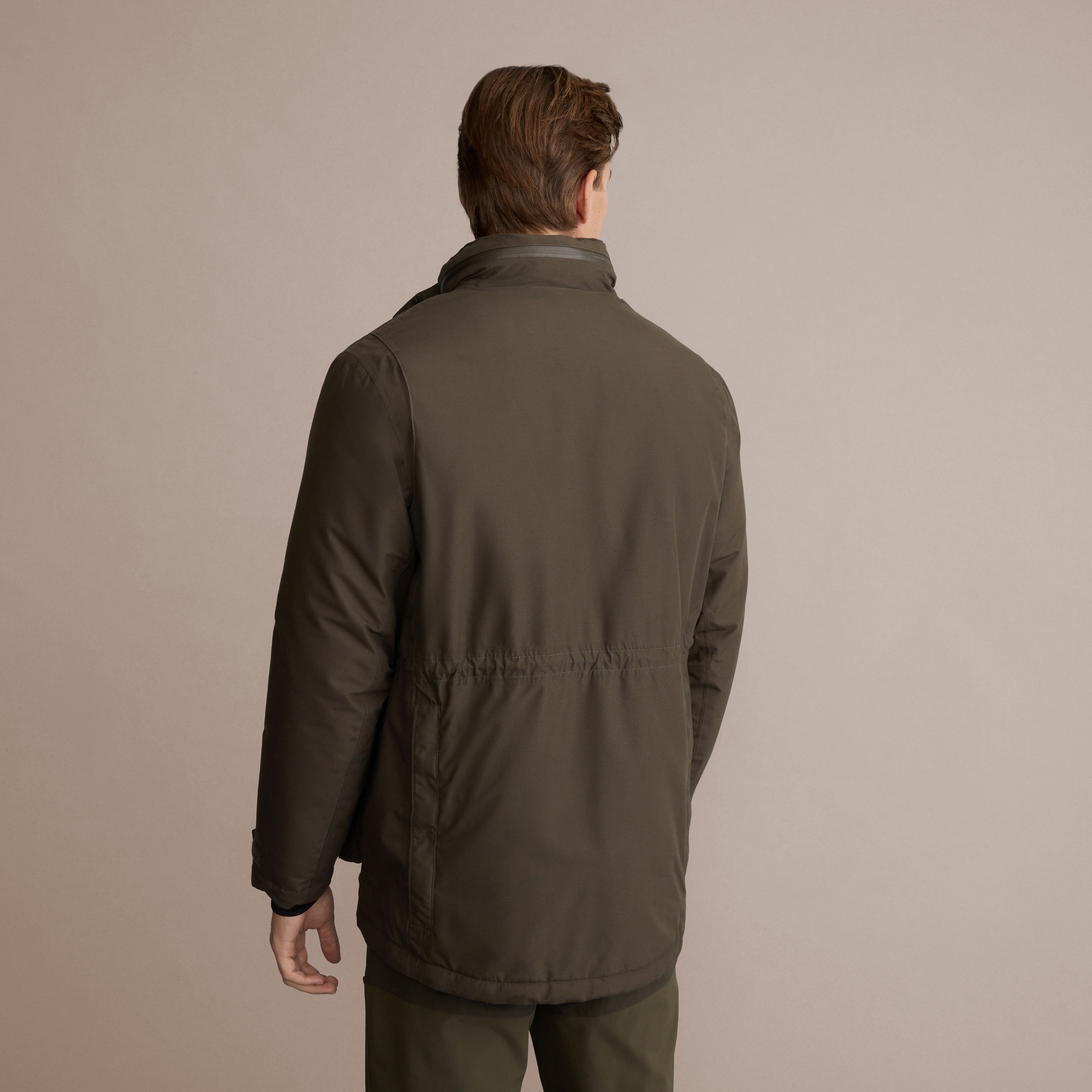 Parka Técnica de Caça de Homem Castanho-4