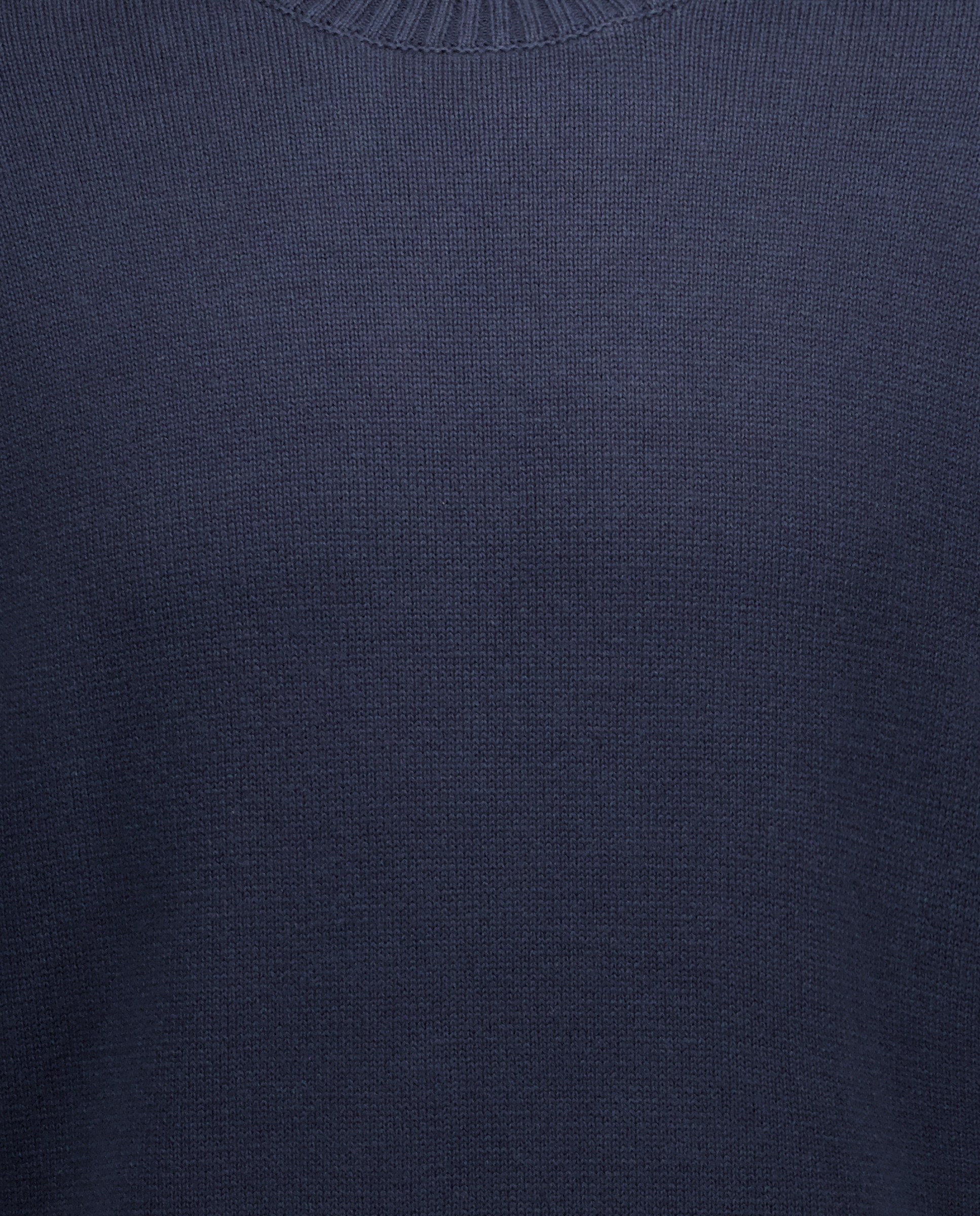 Jersey de hombre cuello caja liso 7g algodón 100% 471 Índigo-5