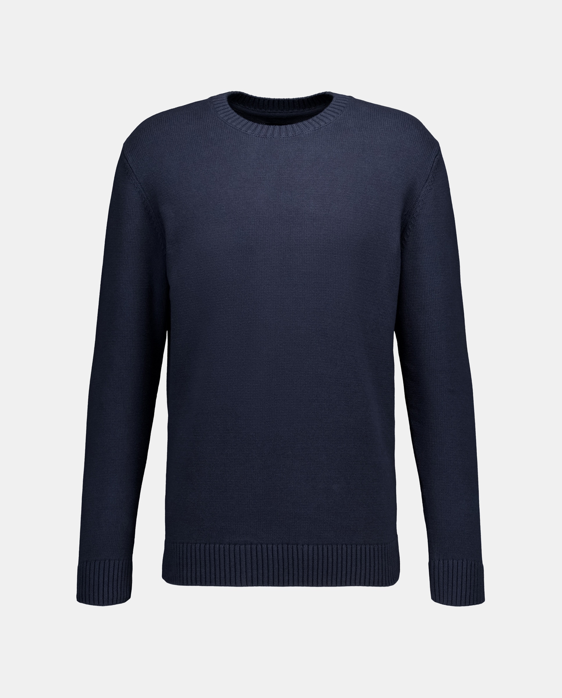 Jersey de hombre cuello caja liso 7g algodón 100% 471 Índigo-4