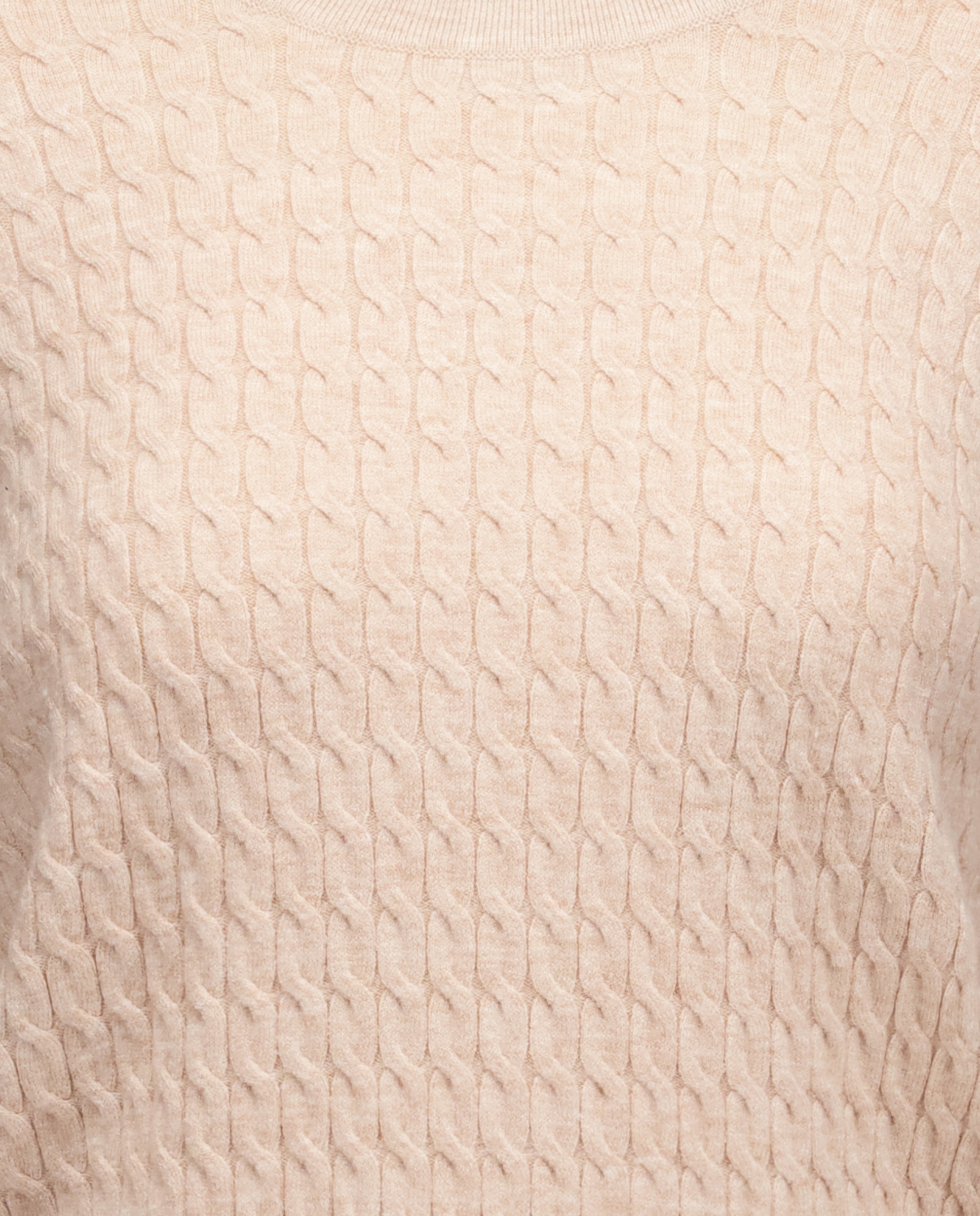 Jersey de mujer de ochos cuello caja 120 Crudo-5