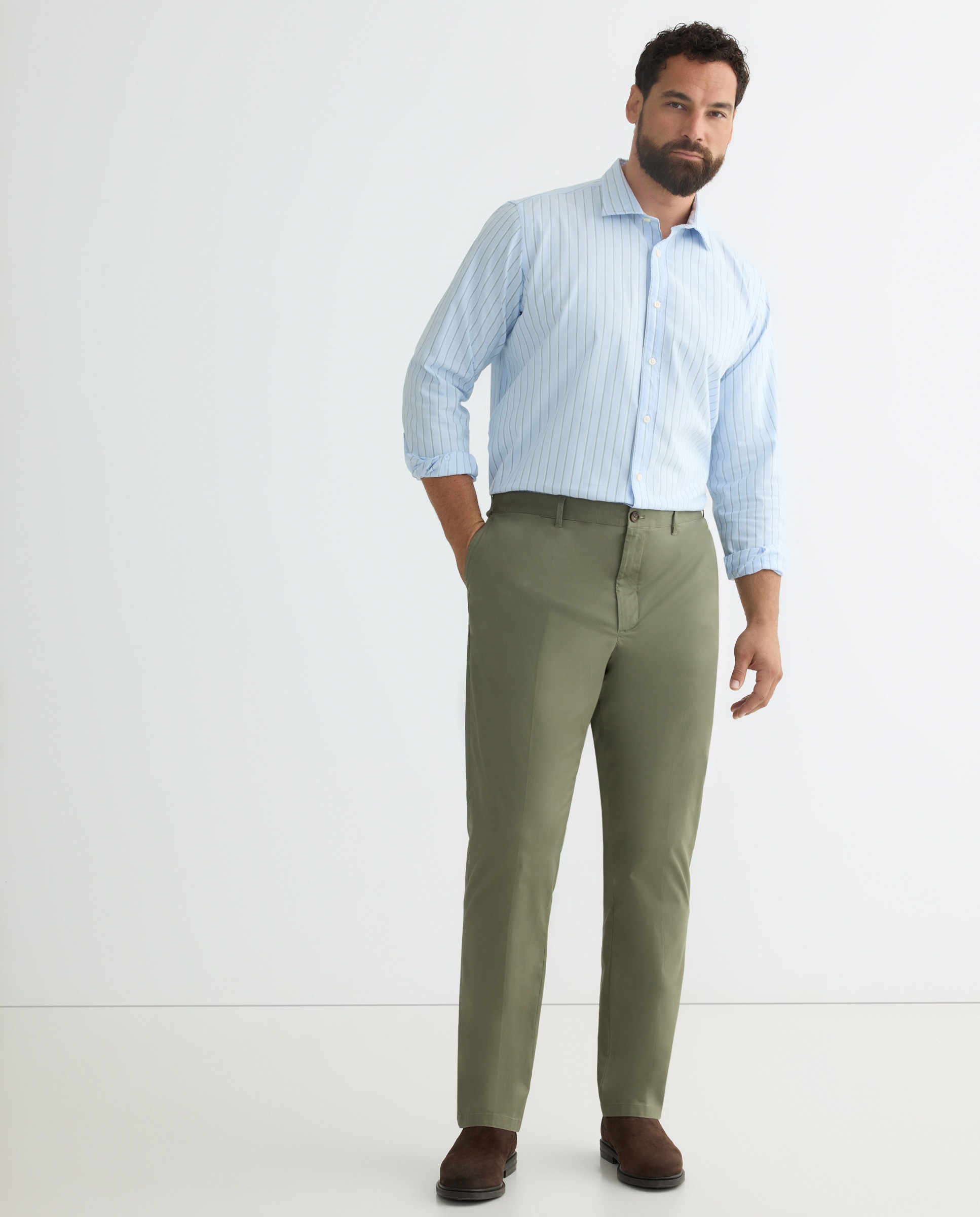 Camisa Casual TG Azul-claro-3