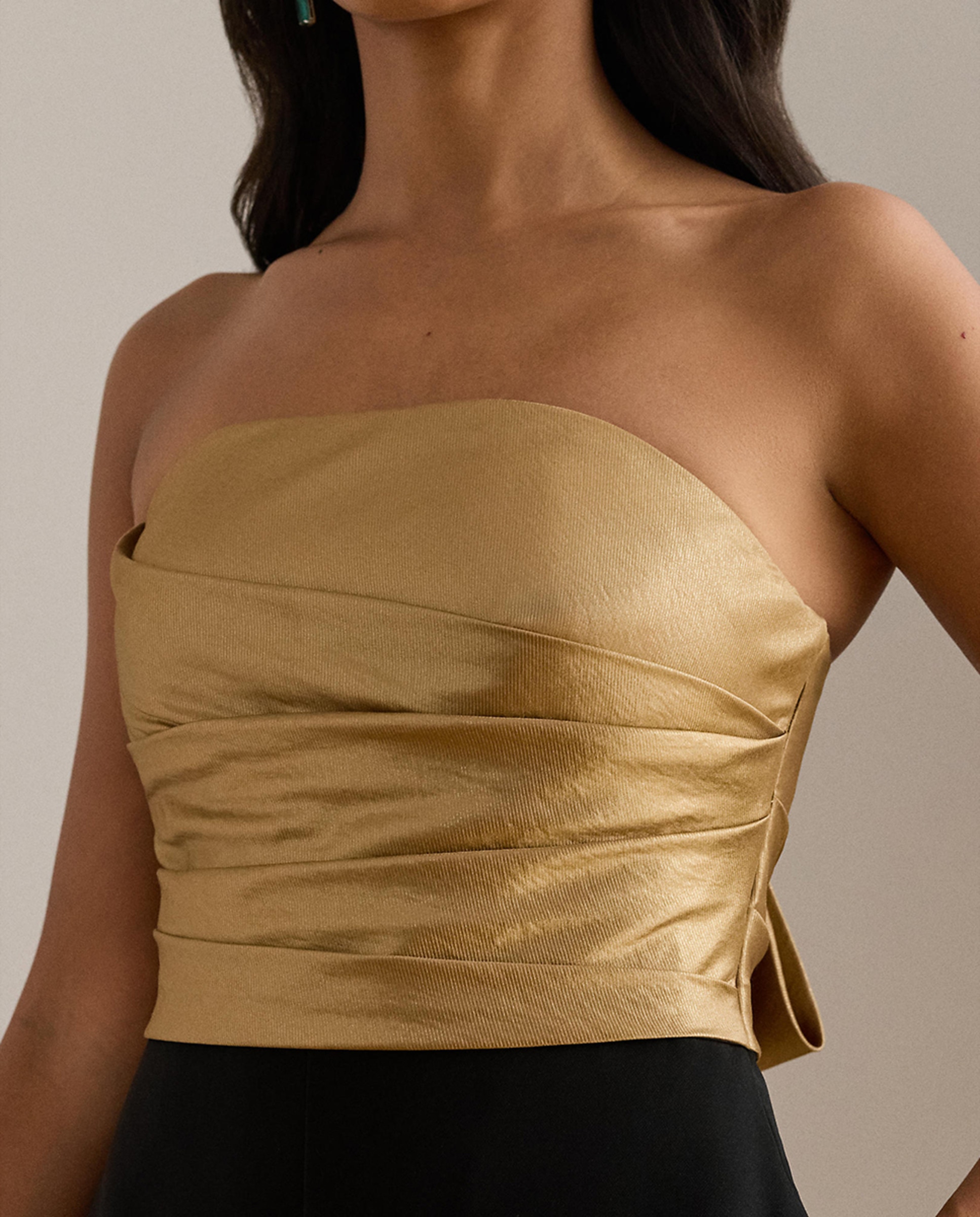 Macacão Bicolor com Decote Caicai Multicolor-4