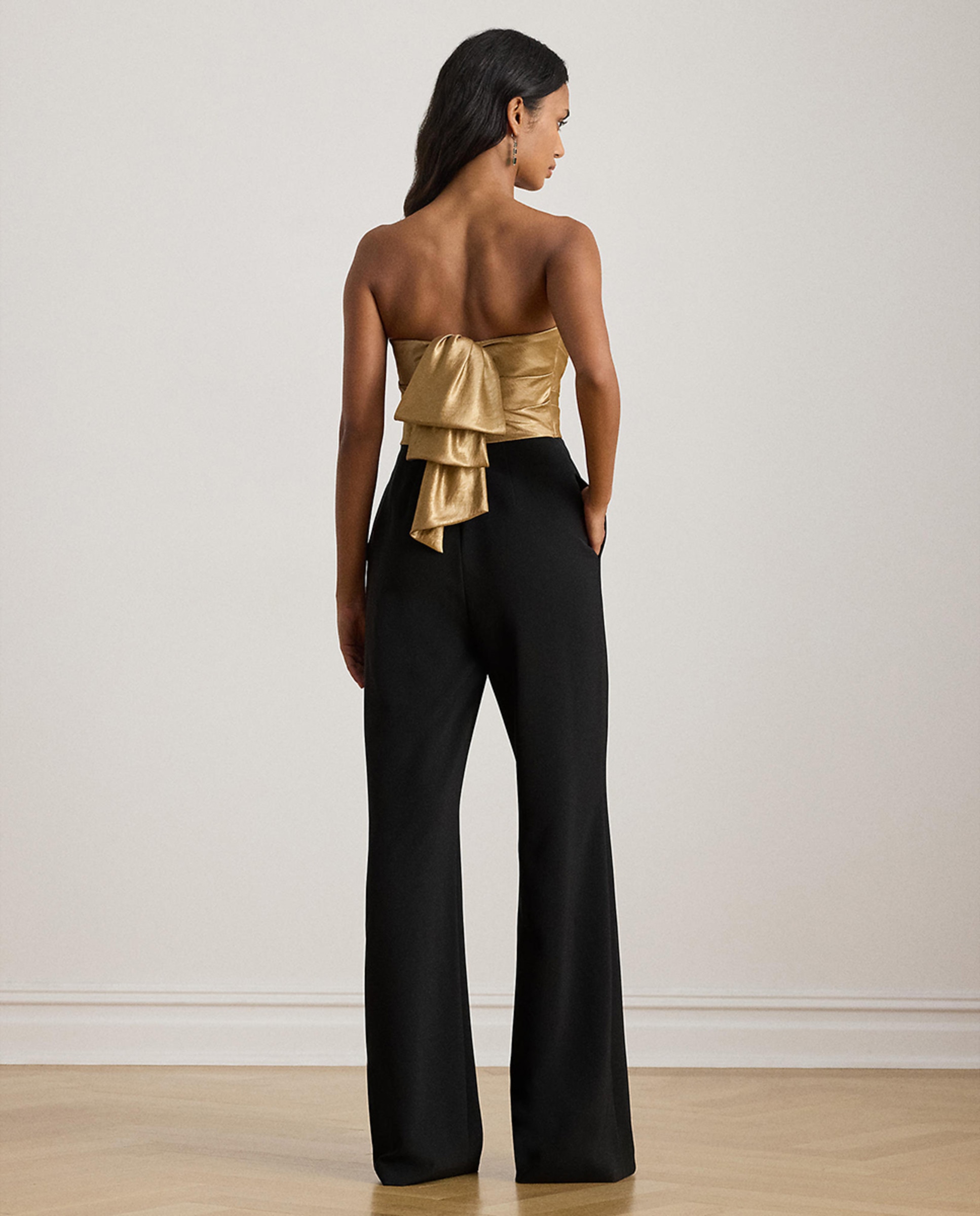 Macacão Bicolor com Decote Caicai Multicolor-3