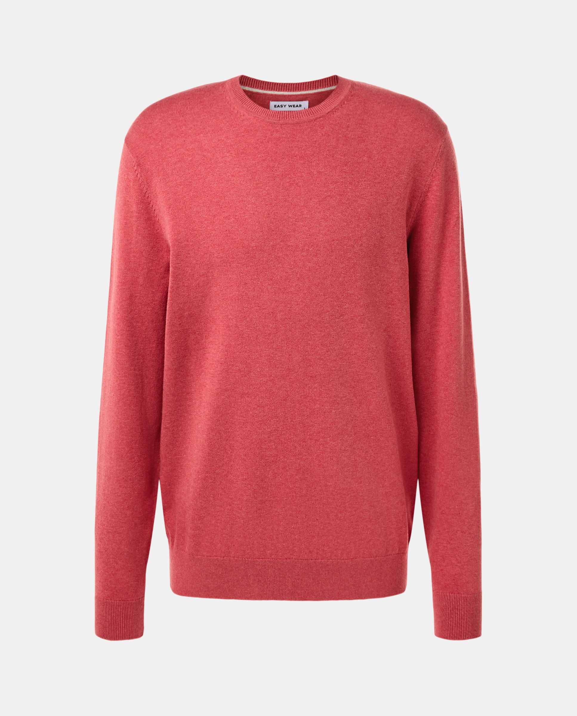 Camisola de Malha com Decote Redondo 630 Coral-5