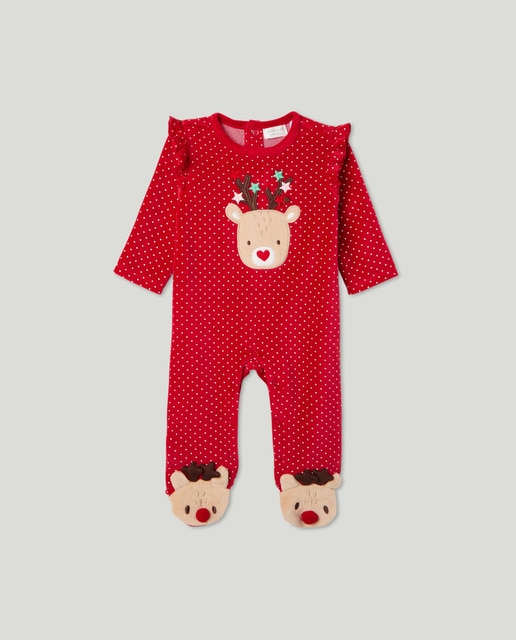 Imagem 0 de Babygrow de Malha de Bebé com Estampado de Fantasia
