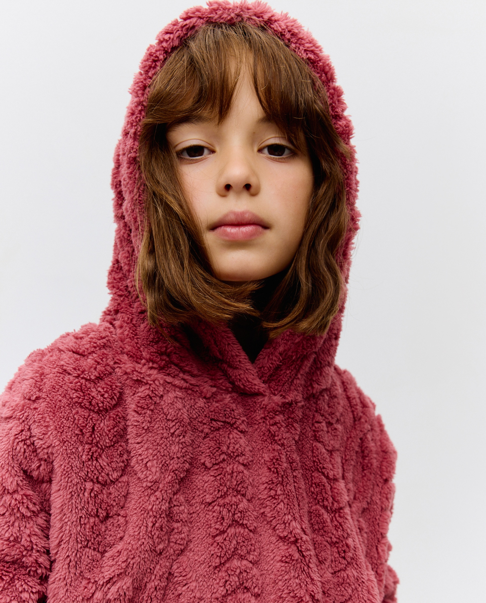 Robe Liso com Bolso Canguru Buganvília-2