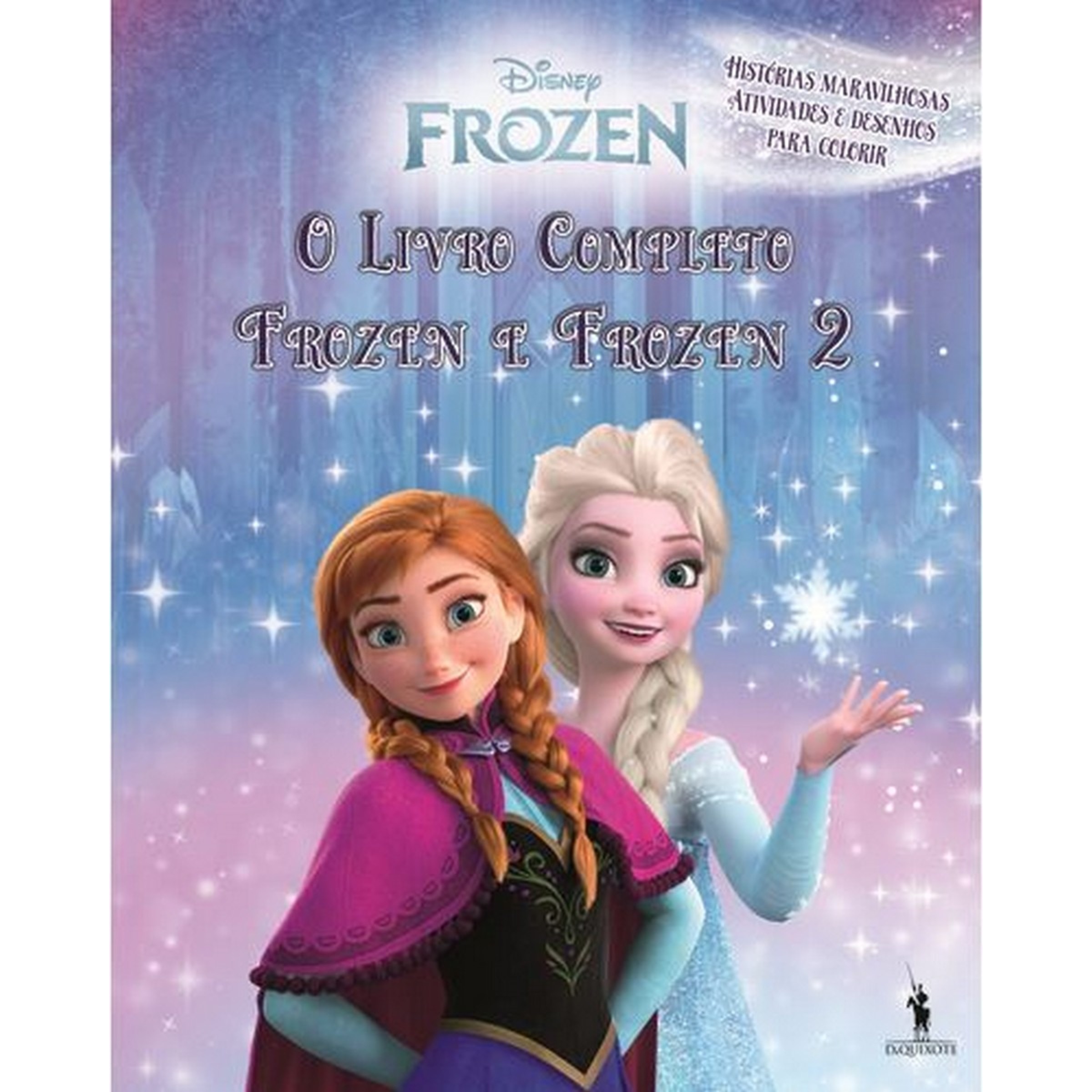 Imagem 0 de O Livro completo de Frozen e Frozen 2 - Histórias Maravilhosas e Desenhos para Colorir