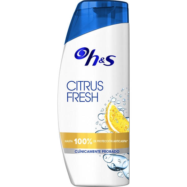 Citrus Fresh dandruff shampoo flask 330 ml for oily hair