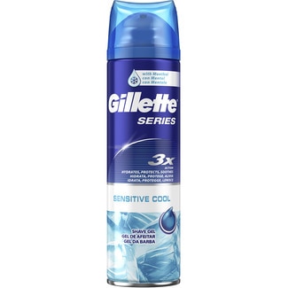 gel de afeitar Sensitive Cool spray 200 ml - Gillette Series