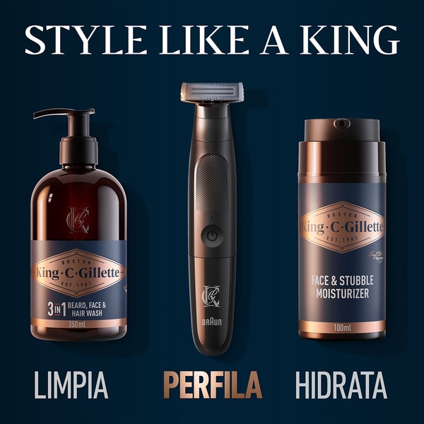 Style Master cordless beard trimmer case 1 each + 3 heads