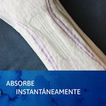 Discreet Extra-Binden für Inkontinenz mit instadry zone Tasche 20 Einheiten