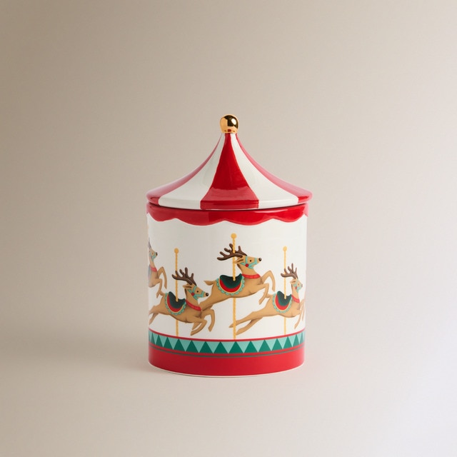 Imagen 0 de Bote de cerámica Carrusel Navidad El Corte Inglés