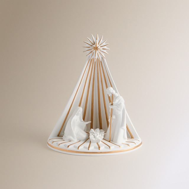 Imagen 0 de Figura monopieza Nacimiento grande con luz Navidad El Corte Inglés