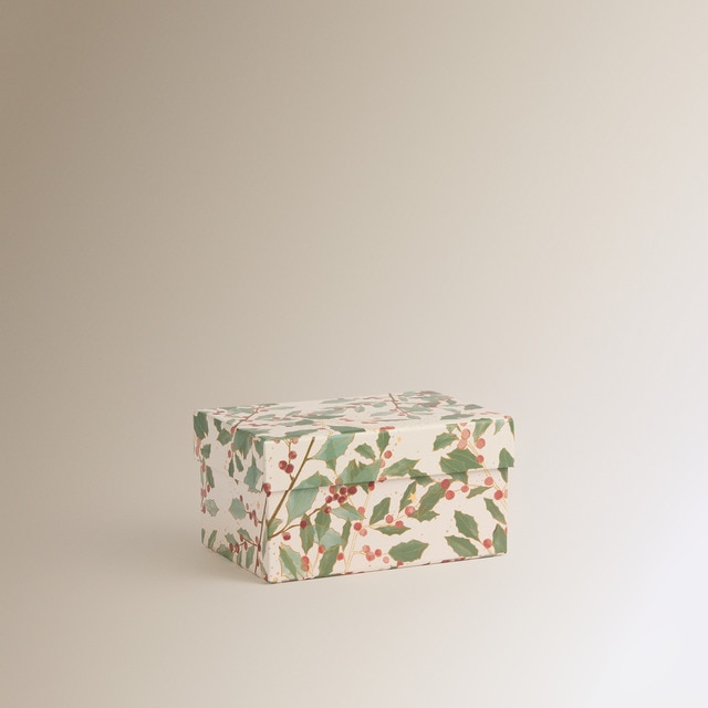 Imagem 0 de Caixa Retangular de Presente Azevinho Natal