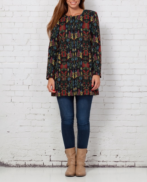 Imagen 0 de Abrigo mujer estampado