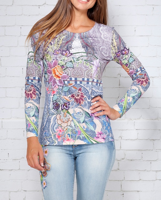 Imagen 0 de Camiseta mujer estampada