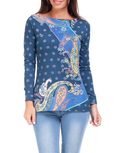 Imagen 0 de Camiseta mujer estampada