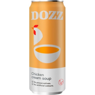 Sopa Cremosa de Frango embalagem 310 g - Dozz