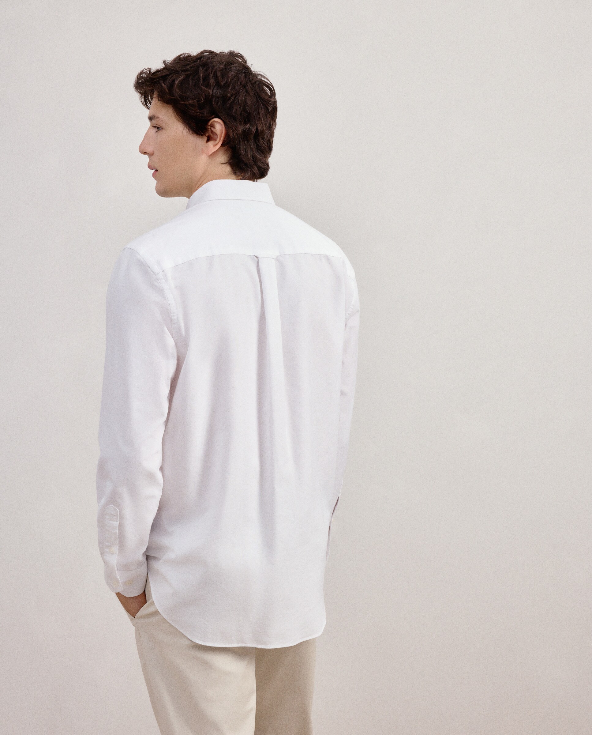 Camisa Oxford Camisas Dustin Classic Springfield Spain Camisa De