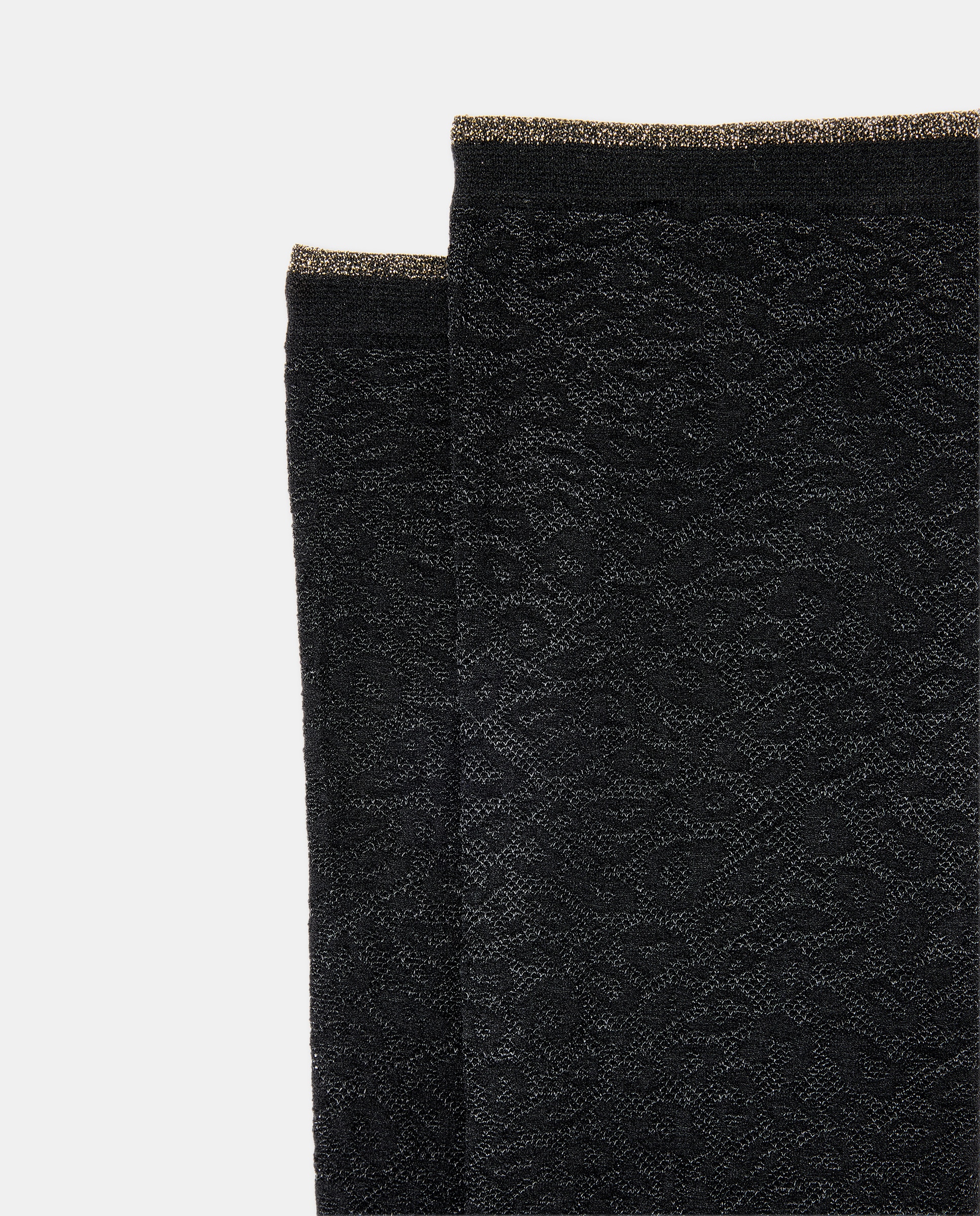 Mini Meias Moda Preto-2