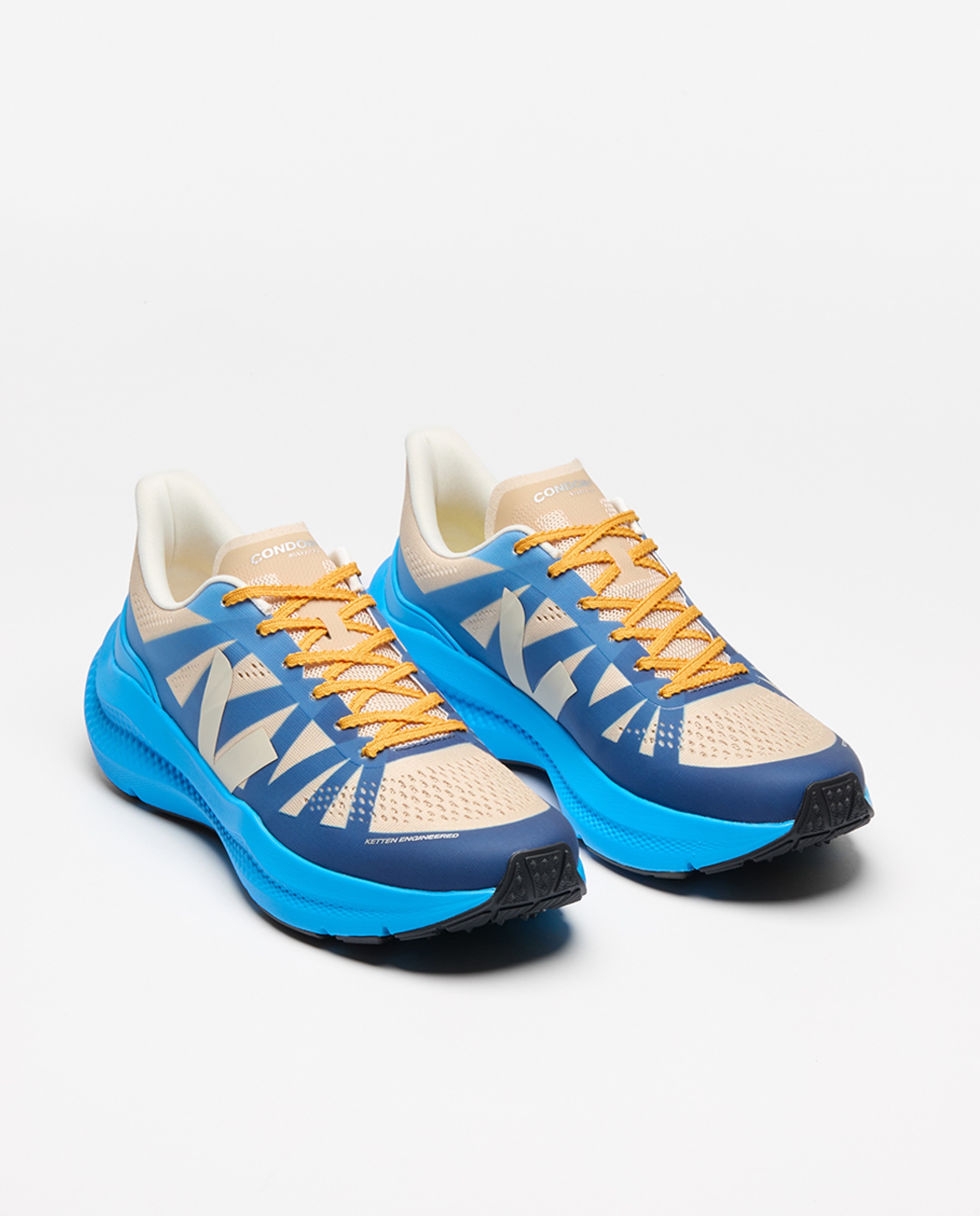 Sapatilhas Baskets Condor Mesh Azul Céu-6