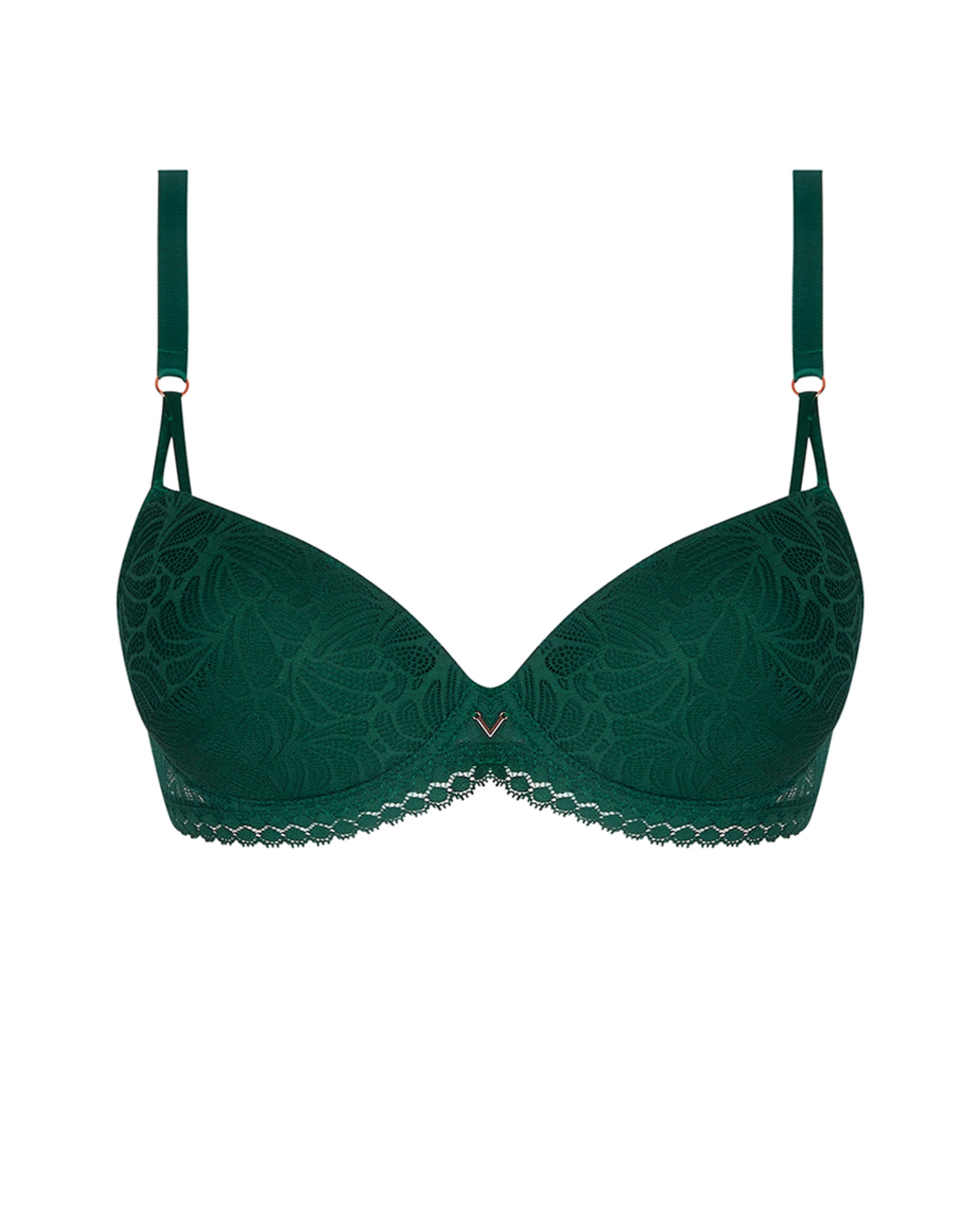 Soutien push-up Verde-escuro-1