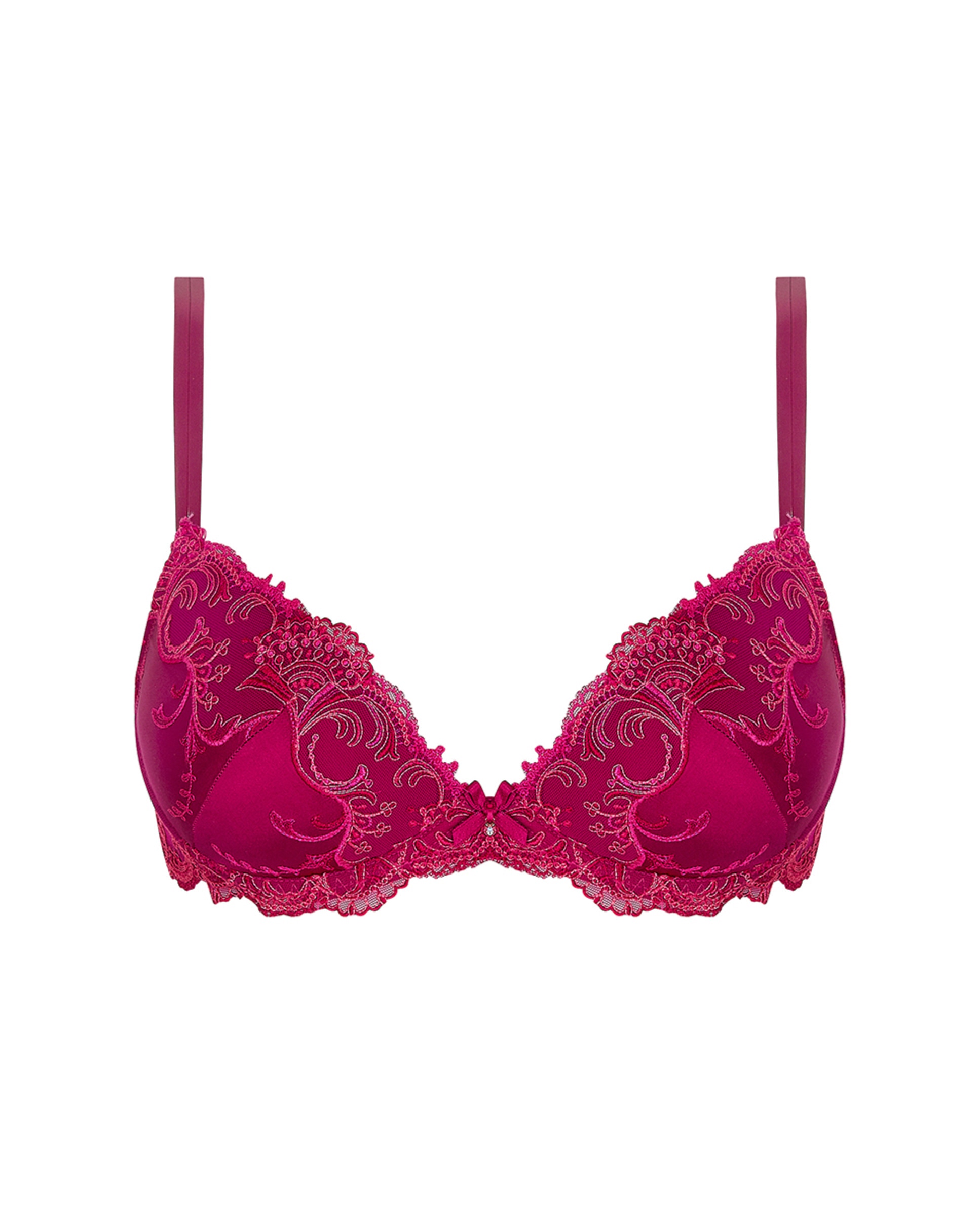 Soutien Push-up com EVA Foam Fúcsia-5