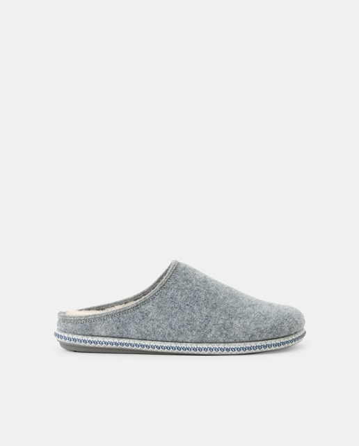Imagen 0 de Zapatilla abierta fieltro con piso de goma
