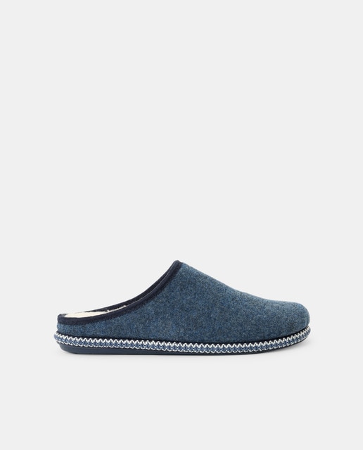 Imagen 0 de Zapatilla abierta fieltro con piso de goma