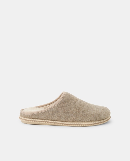 Imagen 0 de Zapatilla abierta fieltro con piso de goma