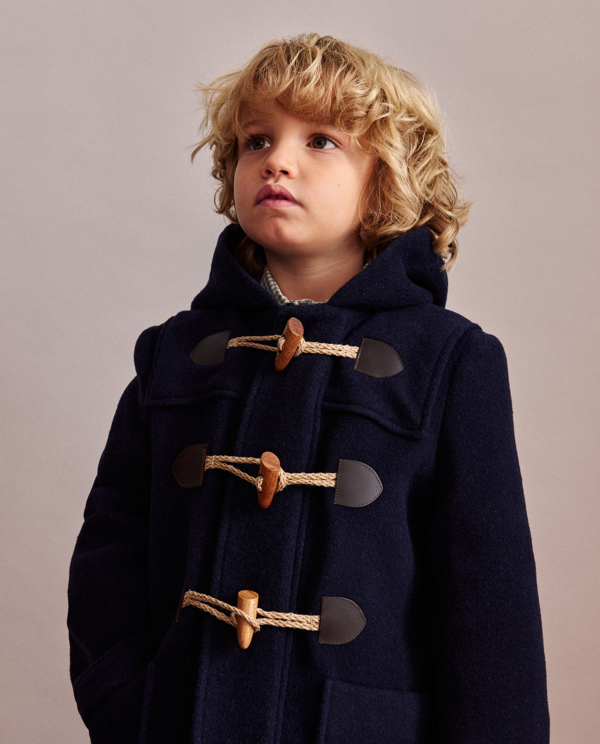 Canadiana de Pano Lisa Azul-marinho-2