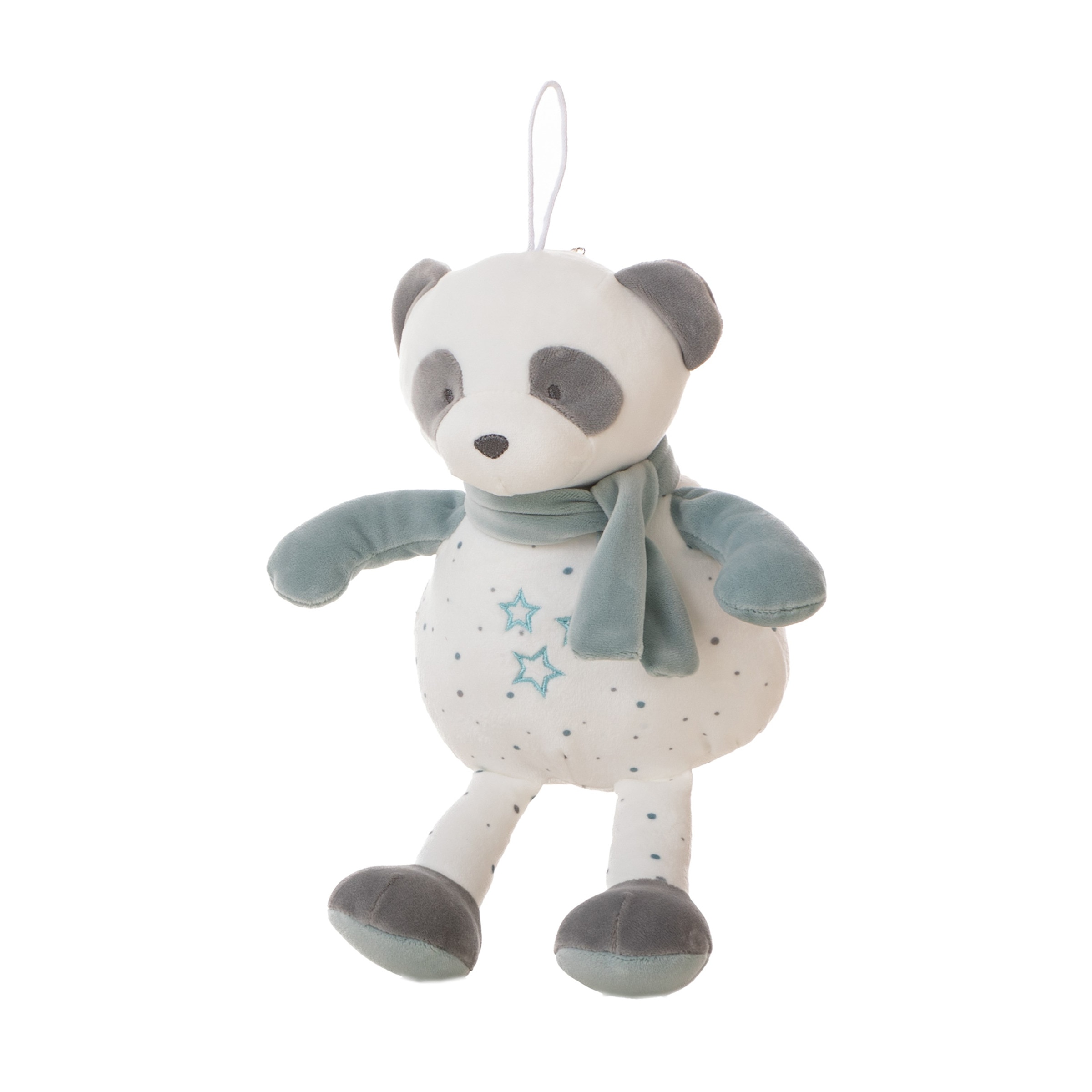 Imagen 0 de Peluche extrasuave Little Kids Baby Panda agua marina