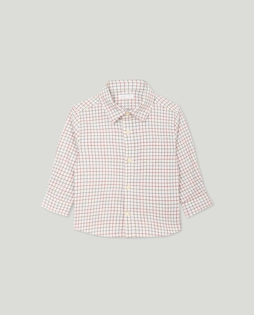 Imagen 0 de Camisa de bebé villela cuadrito multicolor