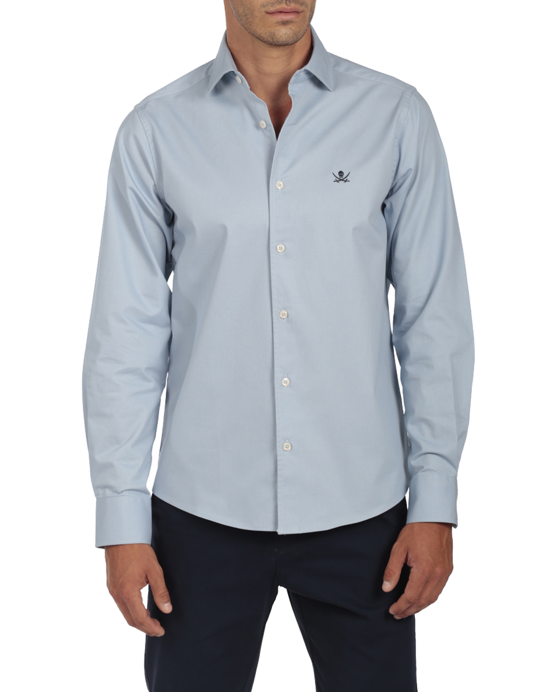 Imagen 0 de Camisa Gabardina Hombre Manga Larga