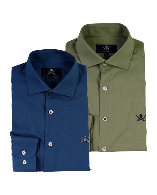 Imagen 0 de Pack 2 Camisas Gab Hombre Manga Larga