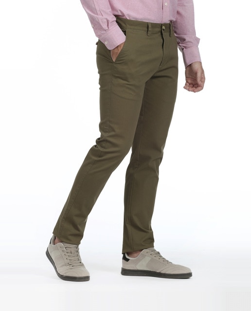 Imagen 0 de Pantalon Chino 5 Bolsillos Hombre cierre Hebilla